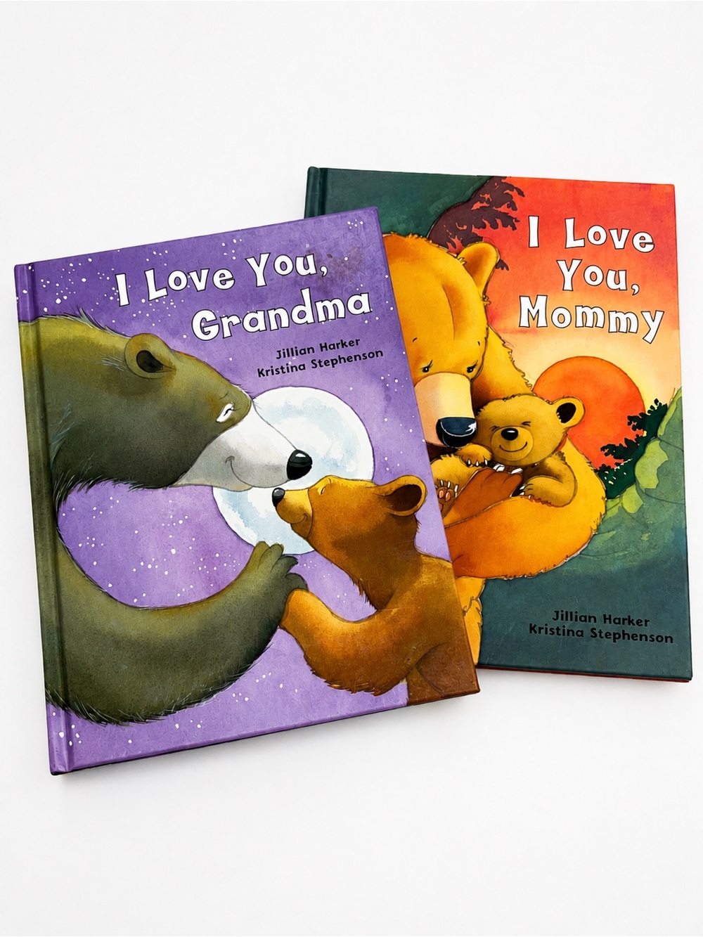 I Love You Mommy & I Love You Grandma Hardcover Book Set Jillian Harker